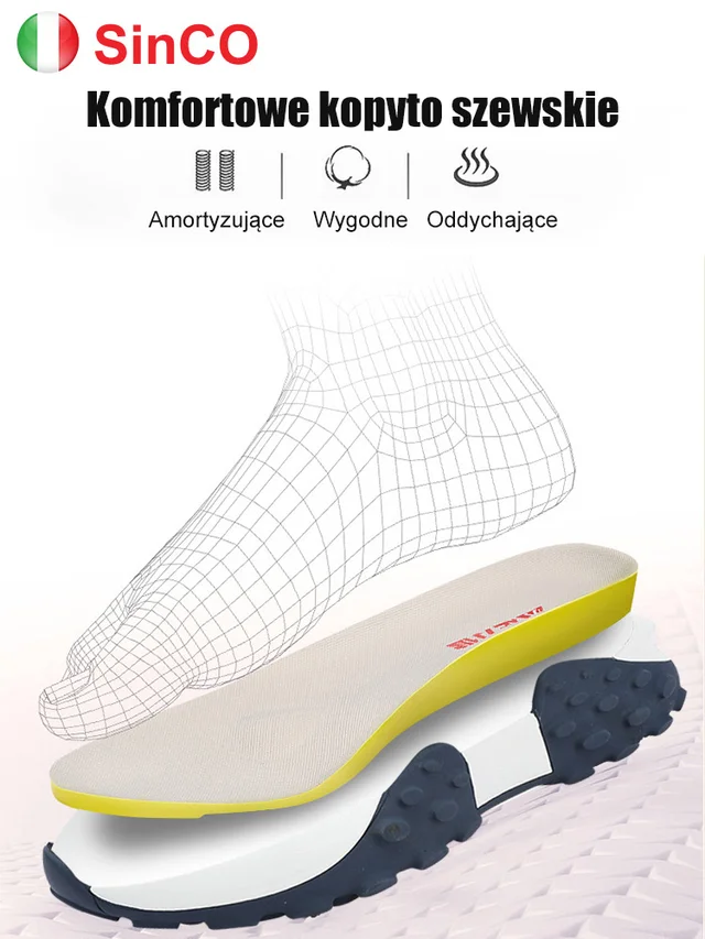 Sports shoes with high-elastic cushioning