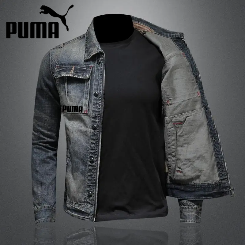 PUMA Retro Kurtka dżinsowa