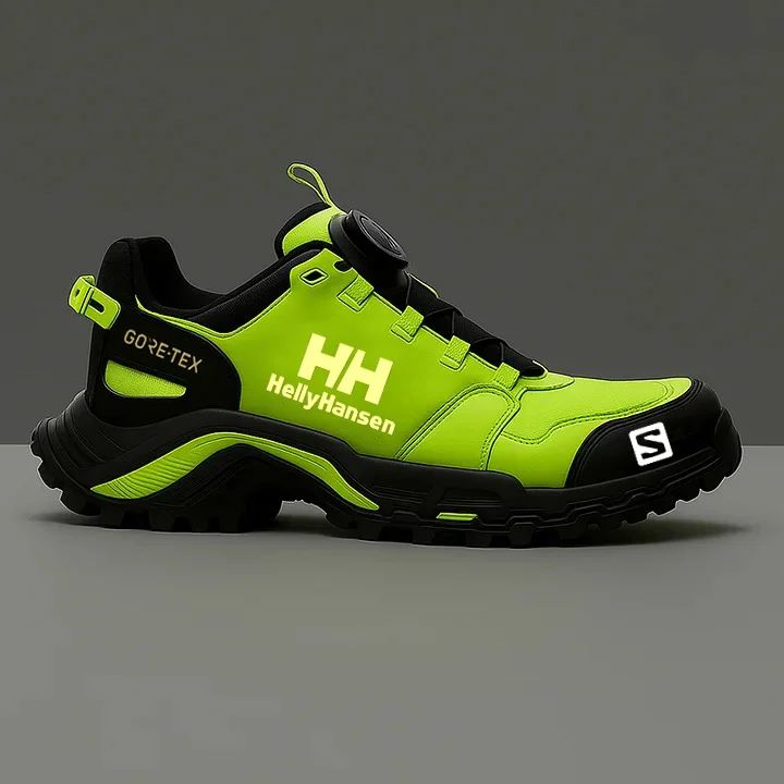Helly Hansen i Salomon zaprojektowały odporne na przebicie i pęknięcie męskie buty robocze.