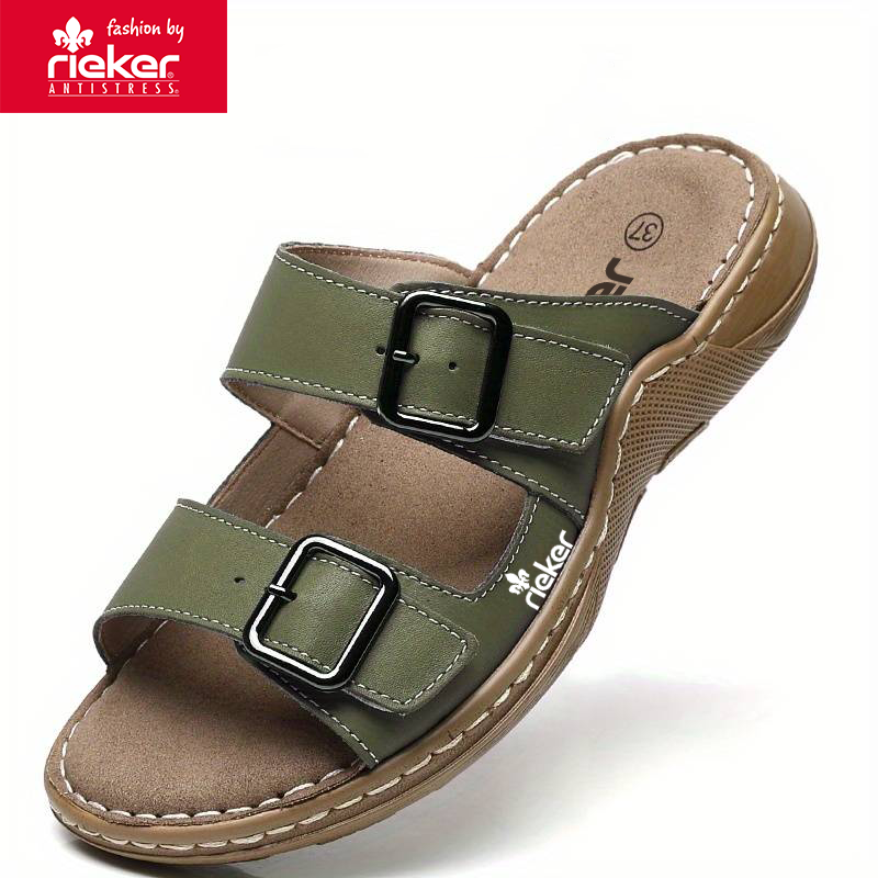 New Rieker leather orthopedic slippers from 2025