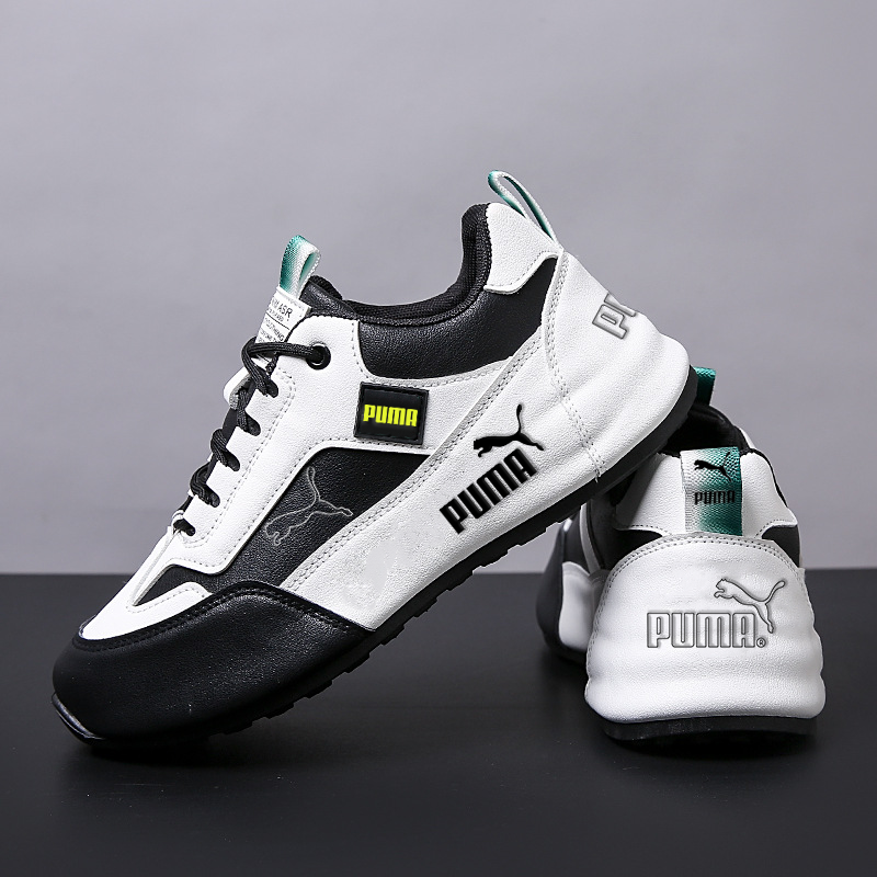 Męskie skórzane buty codzienne Puma 2024