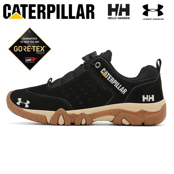 Caterpillar & Helly Hansen & Under Armour - 3-party joint design - outdoorové turistické boty, módní sportovní boty