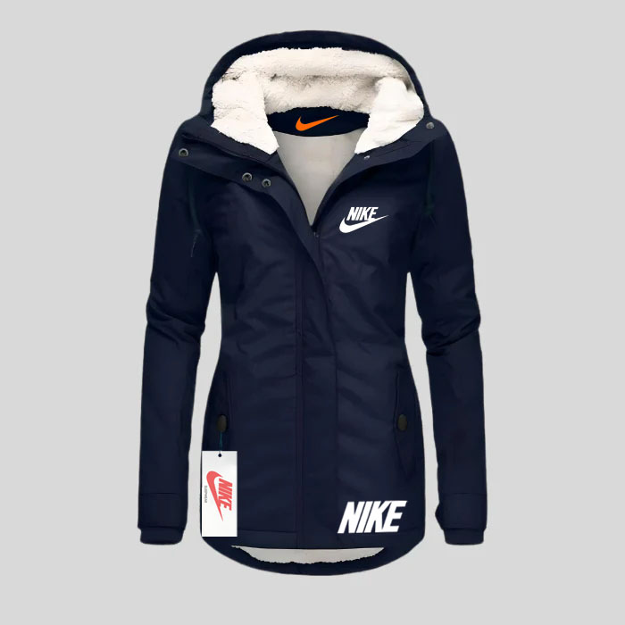 Damska wodoodporna kurtka z kapturem na jesień i zimę