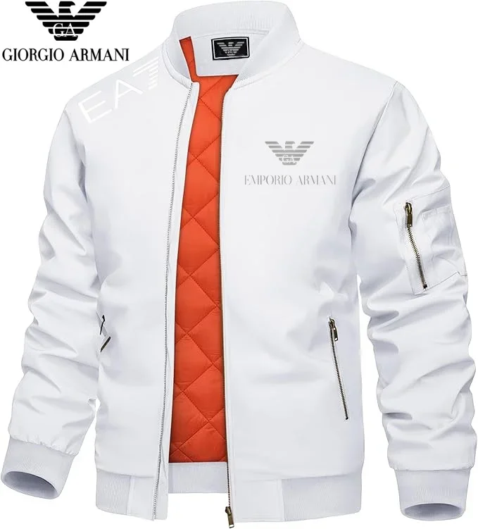 ARMANI - Kurtki sportowe męskie, nowość na jesień/zimę 2025.