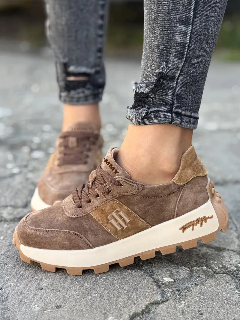 Tommy Hilfiger®Sportowe buty  skóra naturalna