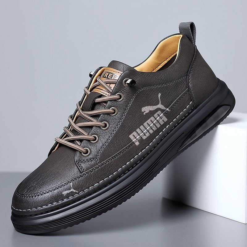 PUMA-Trendy sapatos casuais masculinos plus size com sola macia