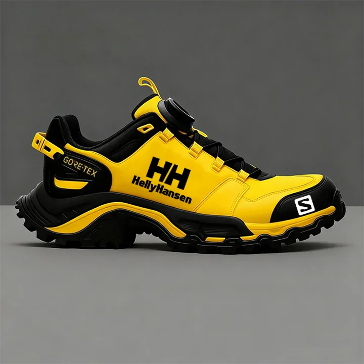 Helly Hansen i Salomon zaprojektowały odporne na przebicie i pęknięcie męskie buty robocze.