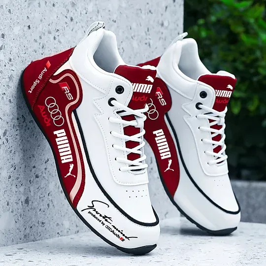 Puma i Audi 2025 Wiosna Nowe Oddychające Męskie Buty Sportowe