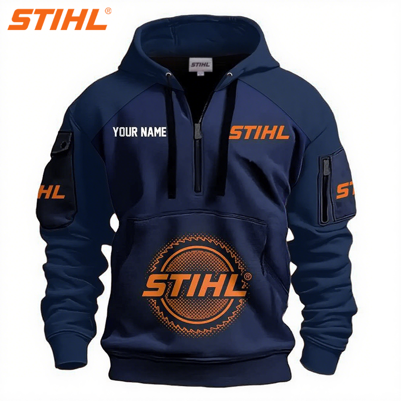 STIHL® 2025 nowa sportowa bluza z kapturem do noszenia w czasie wolnym, edycja limitowana