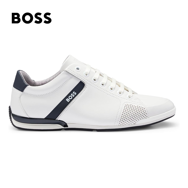 BOSS® Męskie letnie, oddychające skórzane buty