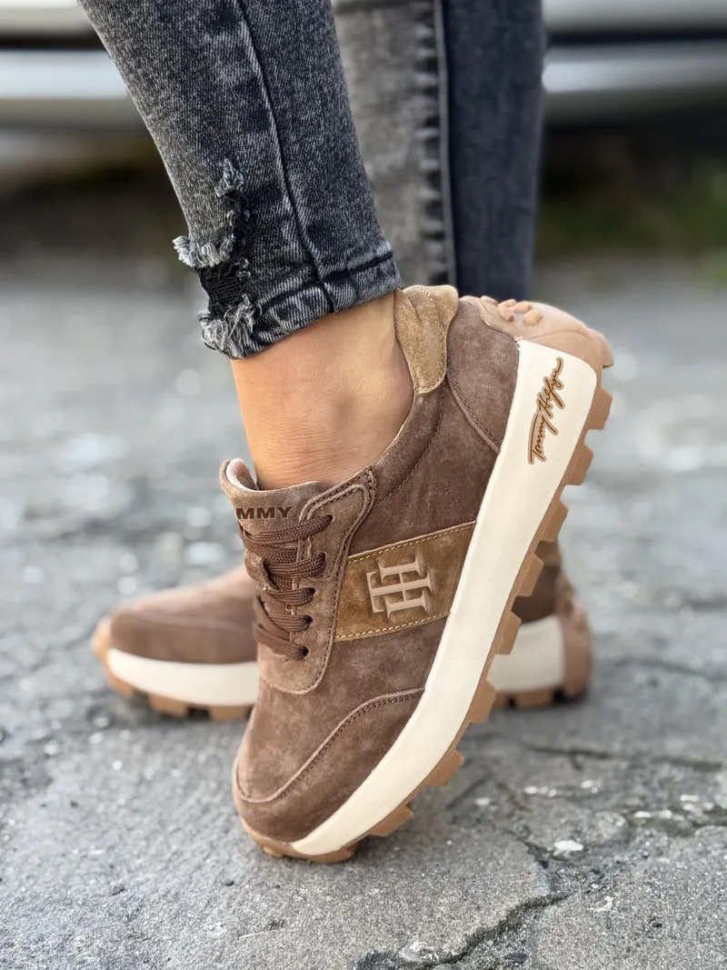 Tommy Hilfiger®Sportowe buty  skóra naturalna