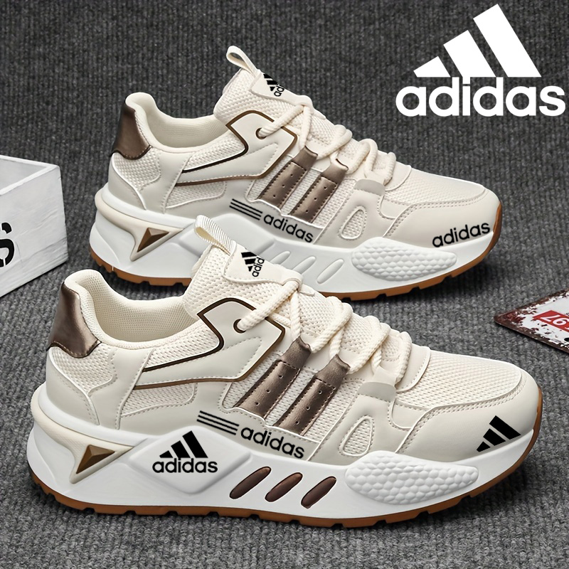 Nowe jesienne, skórzane, casualowe trampki adidas