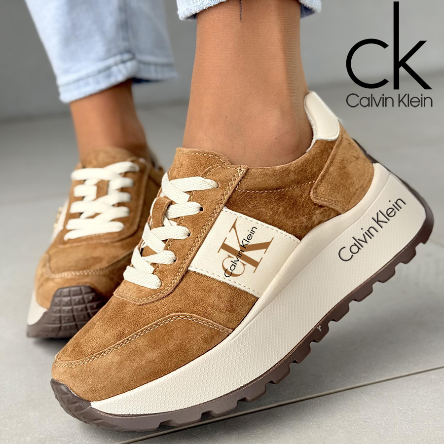 Calvin Klein®2025 Nowe buty sportowe damskie na grubej podeszwie
