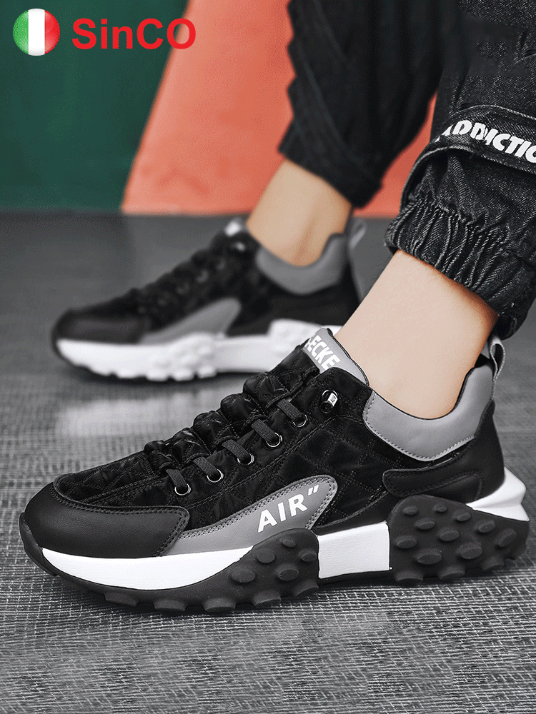 Sports shoes with high-elastic cushioning