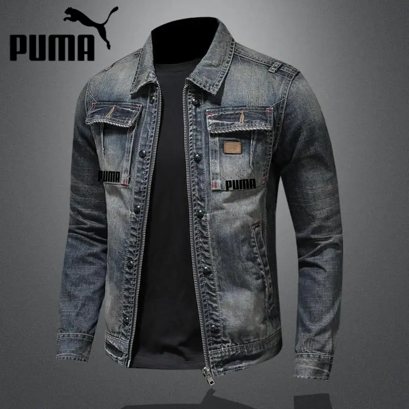 PUMA Retro Kurtka dżinsowa