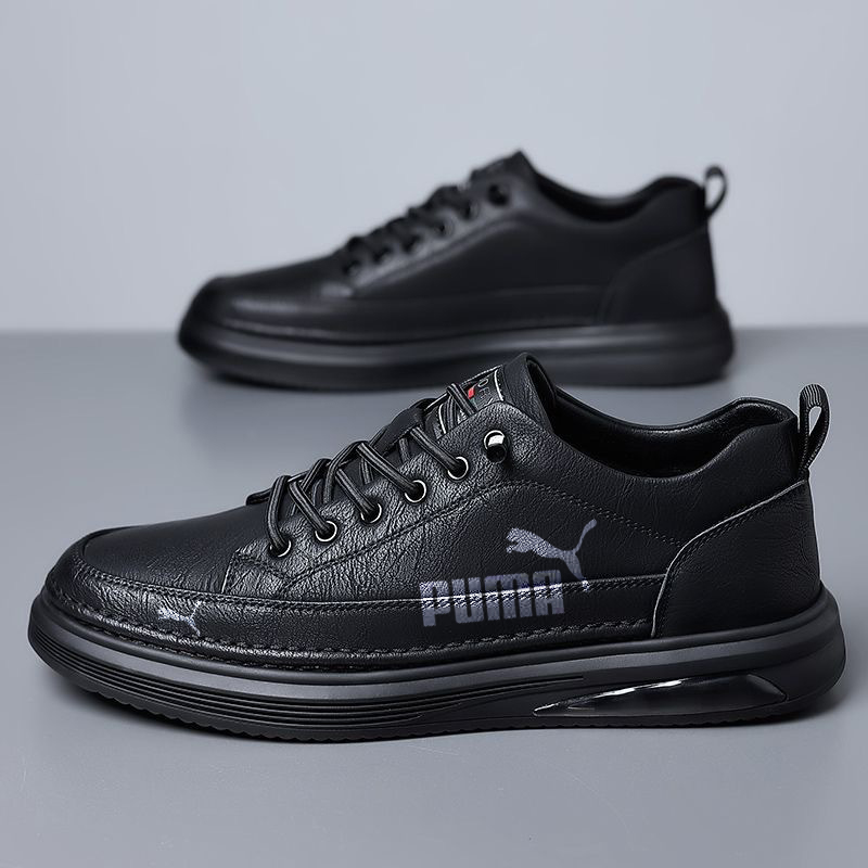 PUMA-Trendy sapatos casuais masculinos plus size com sola macia
