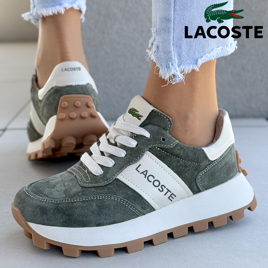 Lacoste®2025 Nowe buty sportowe damskie na grubej podeszwie