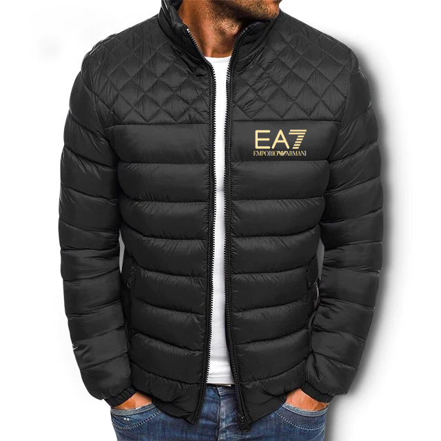 Zimowa męska puchowa kurtka termiczna