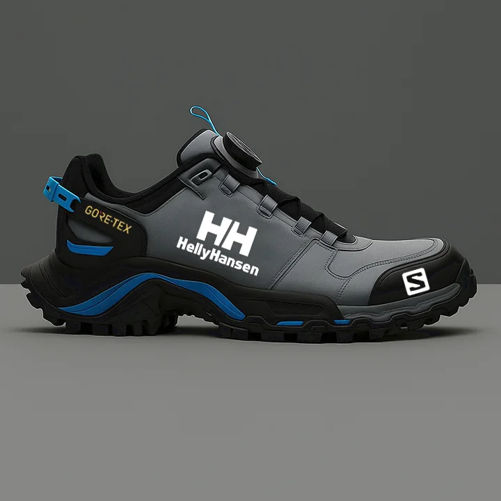 Helly Hansen i Salomon zaprojektowały odporne na przebicie i pęknięcie męskie buty robocze.