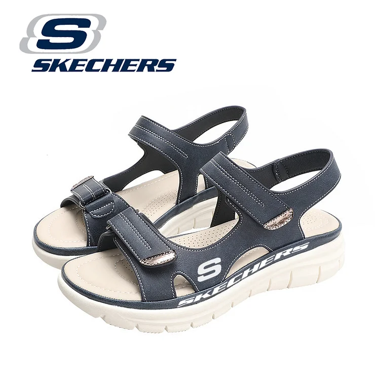 Nowe sportowe sandały skórzane SKECHERS® 2025 na lato
