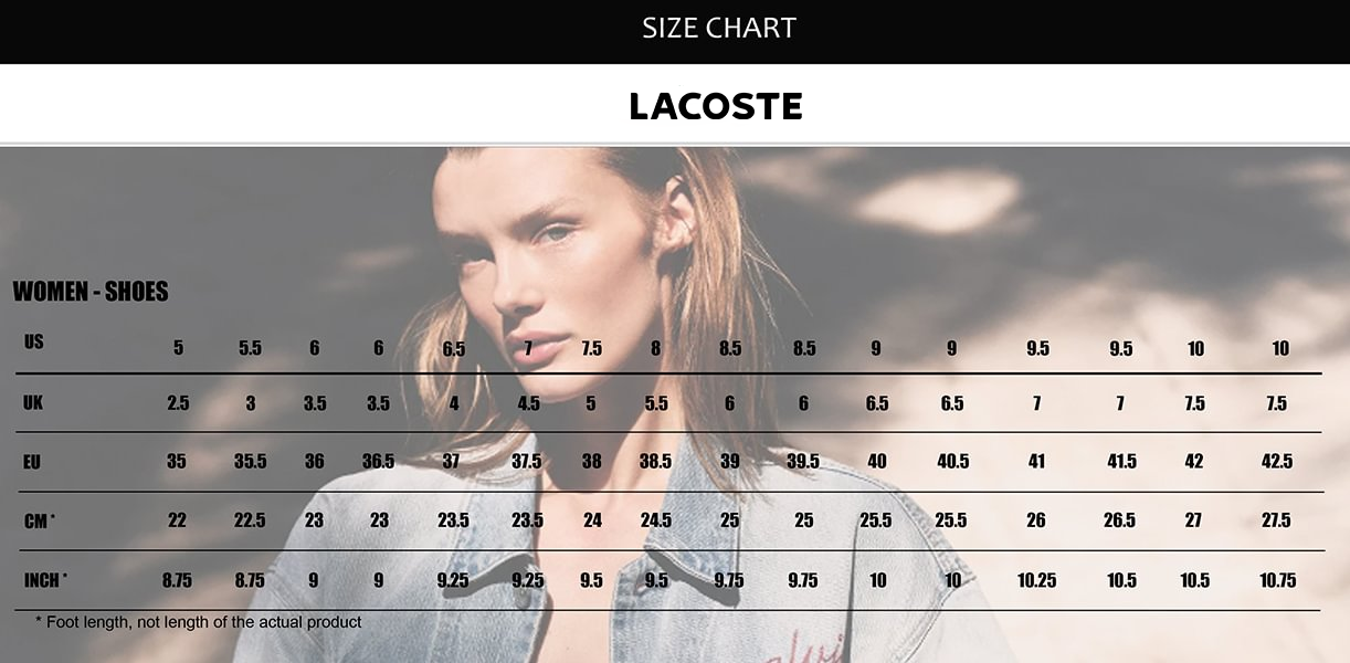 LACOSTE- 2025 Sneakersy damskie ze skóry naturalnej