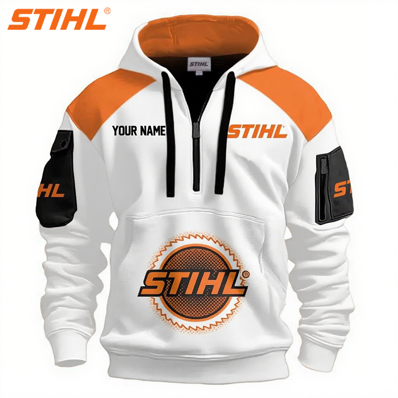 STIHL® 2025 nowa sportowa bluza z kapturem do noszenia w czasie wolnym, edycja limitowana