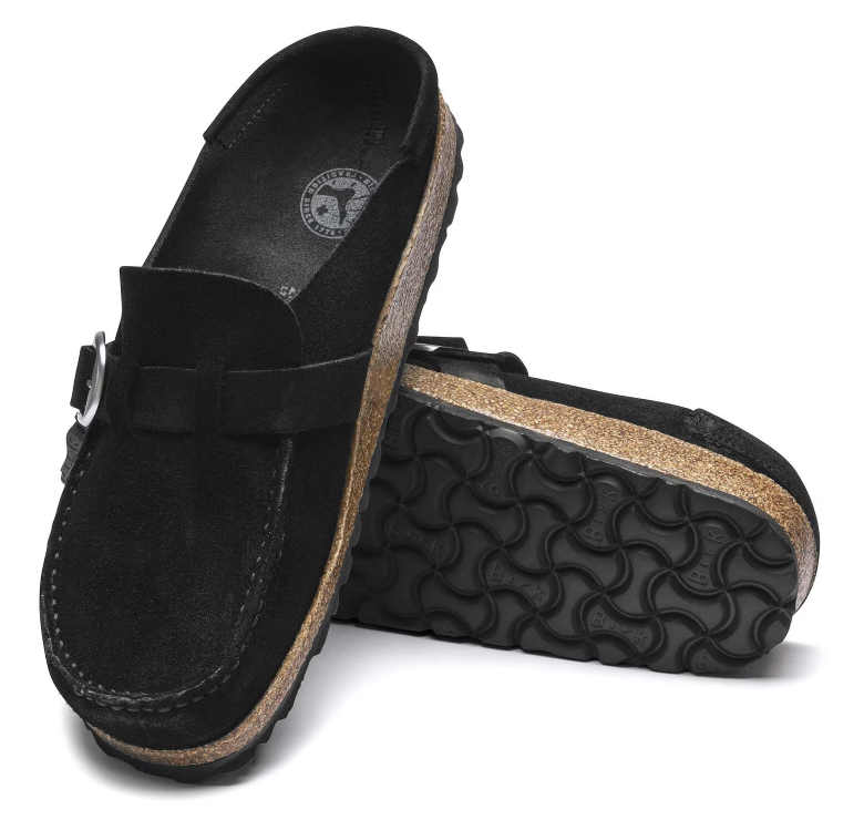 Najlepsze damskie zamszowe buty ortopedyczne do masażu BIRKENSTOCK 2025 Buckley