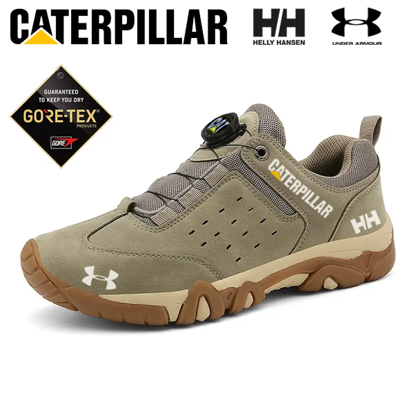 Caterpillar & Helly Hansen & Under Armour - 3-party joint design - outdoorové turistické boty, módní sportovní boty