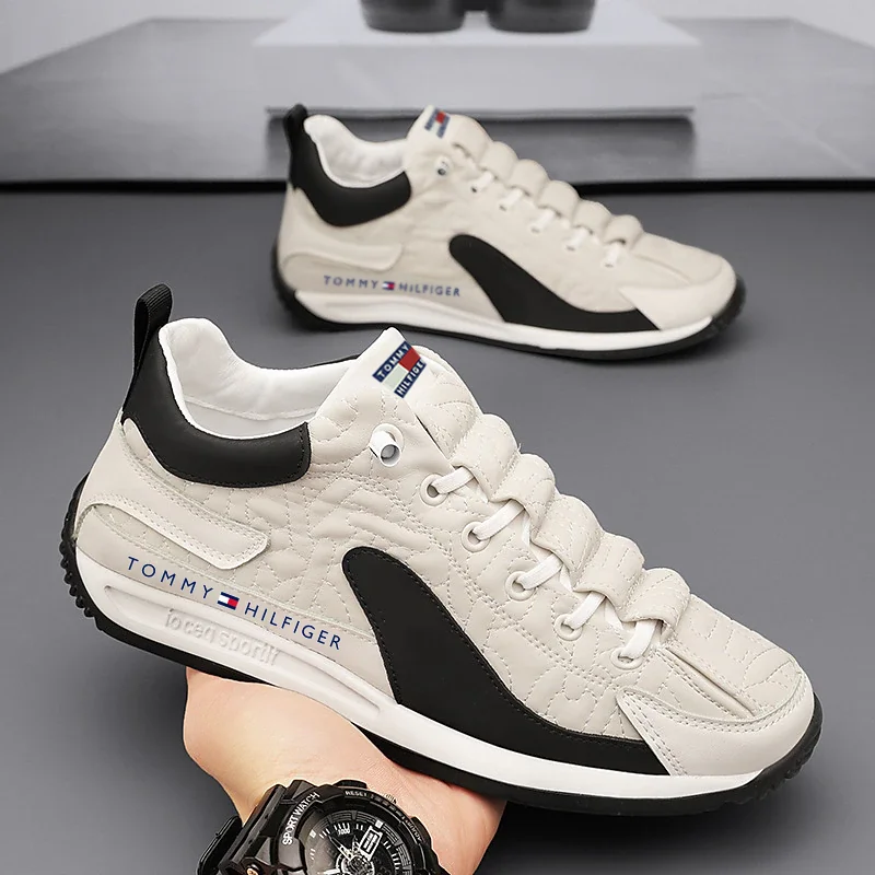 Męskie oddychające buty sportowe 2025