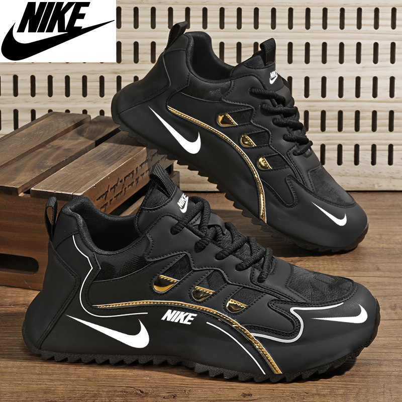Nowe, dopasowane kolorystycznie, męskie buty sportowe Nike ze skóry naturalnej z 2025 r.