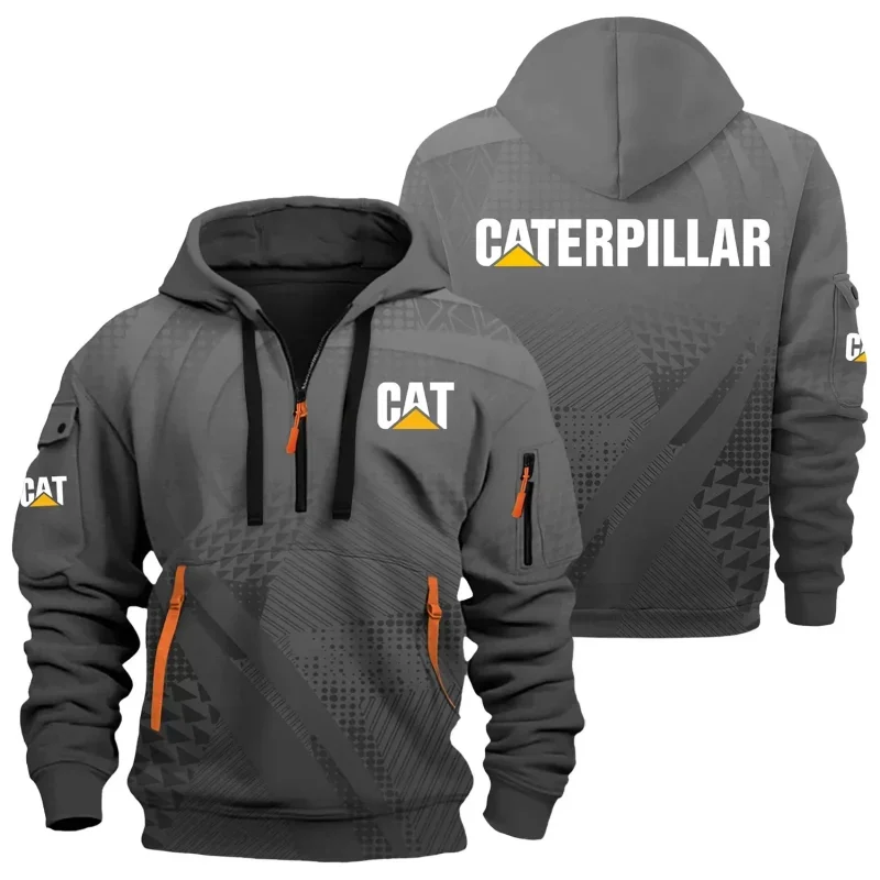 Nowa męska bluza z kapturem GORE-TEX marki CAT – ciepła, wodoodporna, outdoorowa, praktyczna