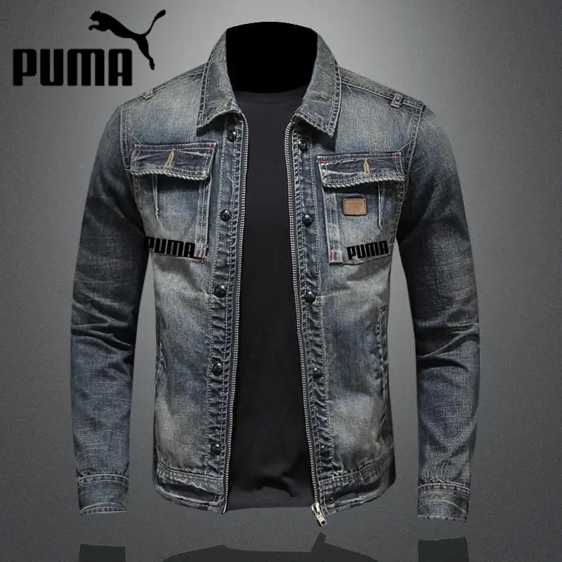 PUMA Retro Kurtka dżinsowa