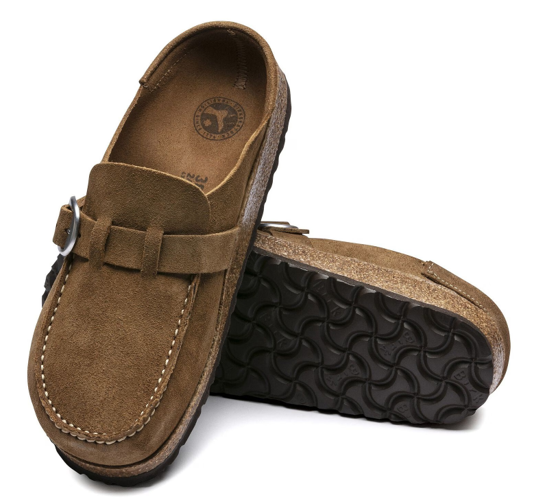 Najlepsze damskie zamszowe buty ortopedyczne do masażu BIRKENSTOCK 2025 Buckley