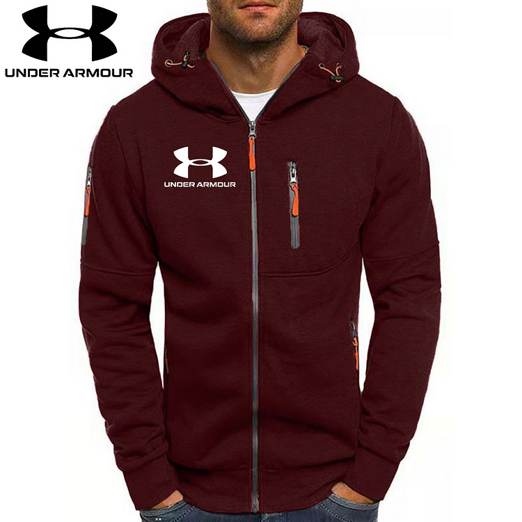 Nowa męska kurtka dresowa z kapturem UNDER ARMOUR na jesień