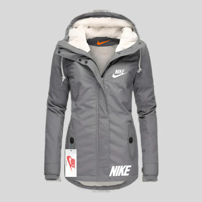 Damska wodoodporna kurtka z kapturem na jesień i zimę