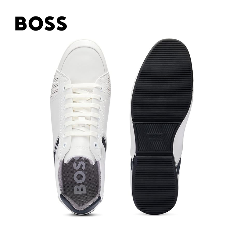 BOSS® Męskie letnie, oddychające skórzane buty