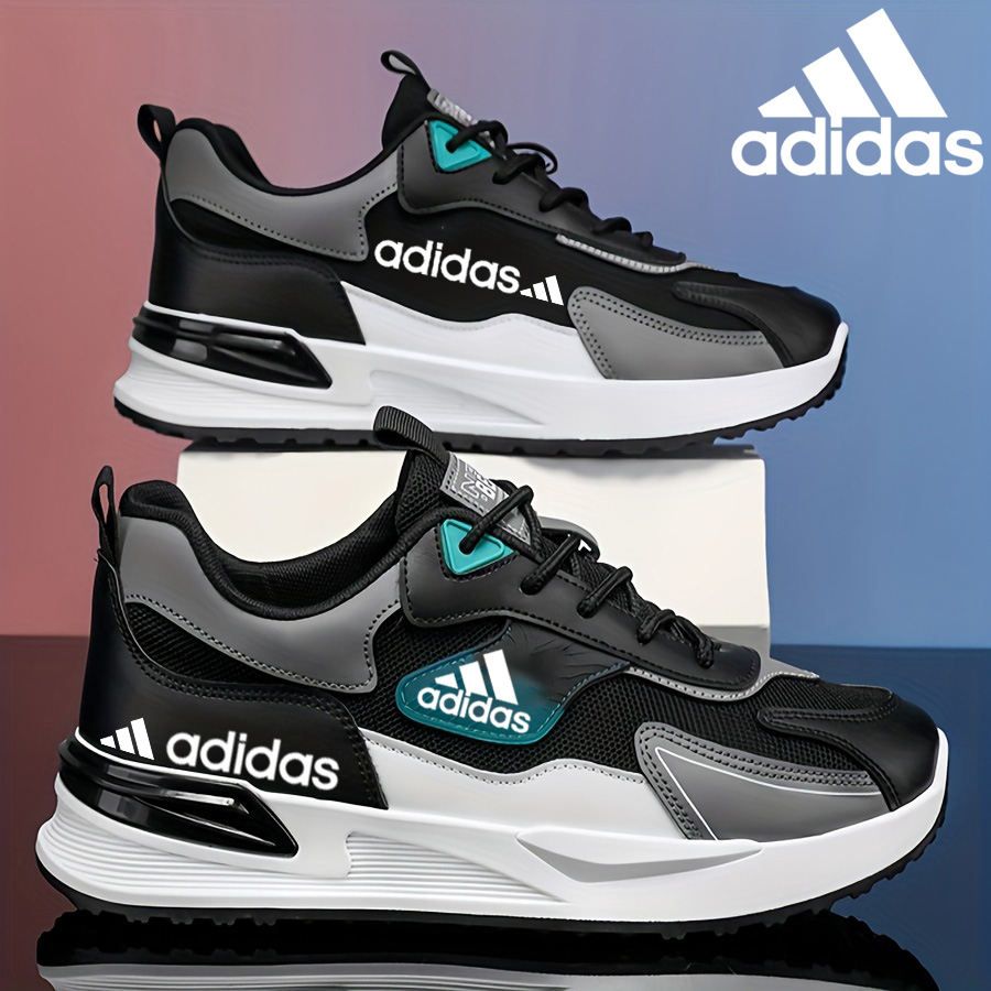 Buty sportowe adidas z oddychającej siateczki, sznurowane, odpowiednie na każdą porę roku