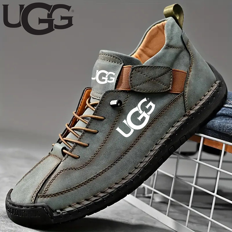 UGG męskie sznurowane, wygodne, oddychające, sportowe buty na co dzień