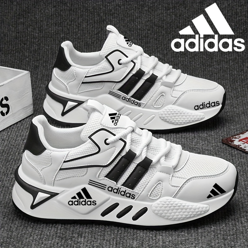 Nowe jesienne, skórzane, casualowe trampki adidas