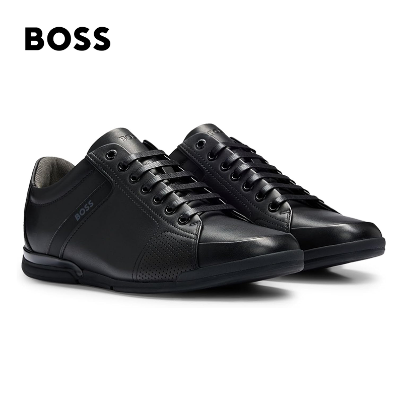 BOSS® Męskie letnie, oddychające skórzane buty
