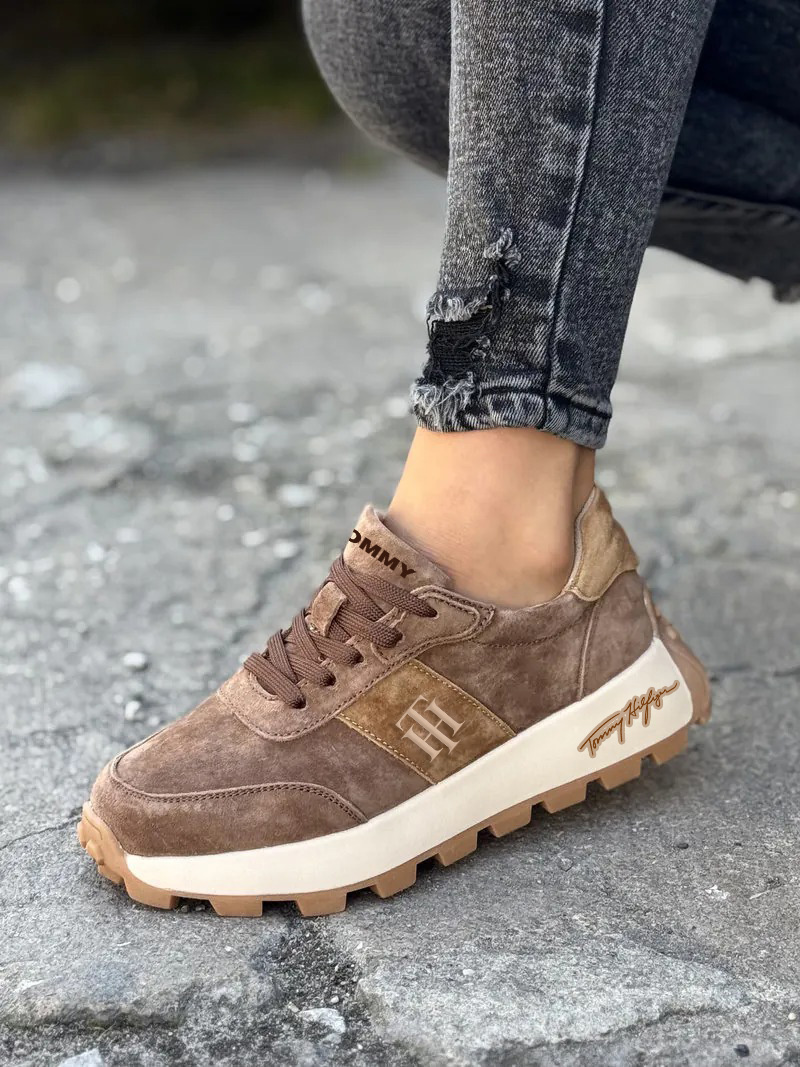 Tommy Hilfiger®Sportowe buty  skóra naturalna