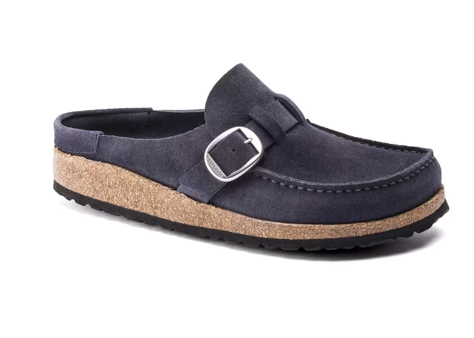 Najlepsze damskie zamszowe buty ortopedyczne do masażu BIRKENSTOCK 2025 Buckley