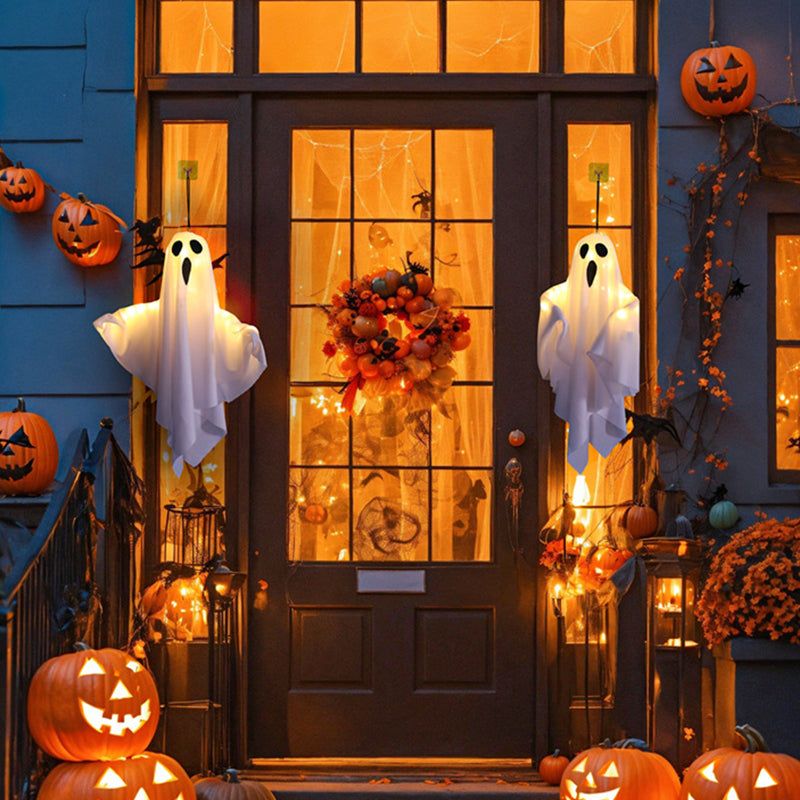 👻👻Halloween Sale 49% OFF🎃Glowing Ghost Chandelier for Halloween Party Decor