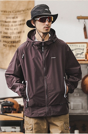 防曬衣男款夏季防紫外線城市騎行戶外通勤釣魚防曬服男生外套薄款