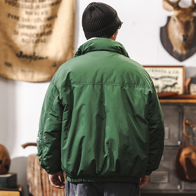 新國標90絨高蓬鬆羽絨服男冬季加厚保暖派克服男2024新款秋冬外套