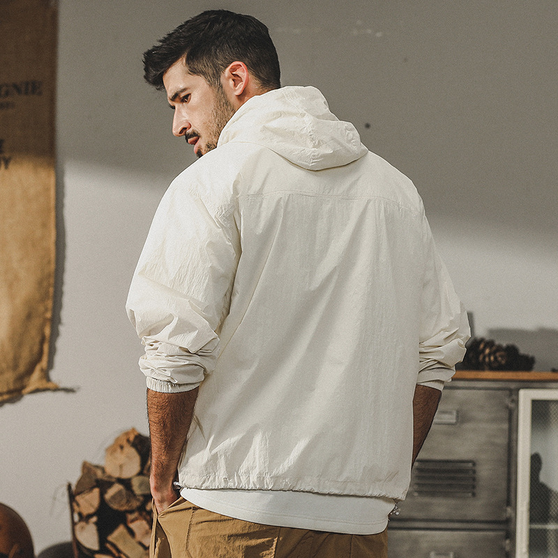 杰雷諾美式防曬衣男款輕薄夏季戶外旅遊釣魚騎行服外套時尚皮膚衣