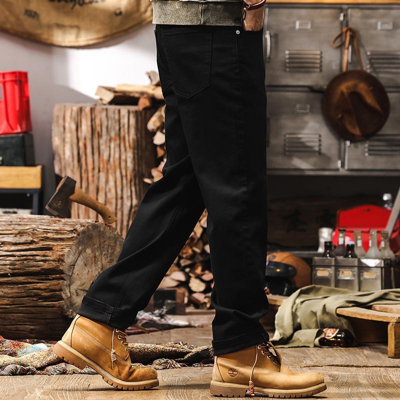 萊賽爾天絲薄款牛仔褲2025新款長褲春季褲子男潮牌寬鬆直筒休閒褲