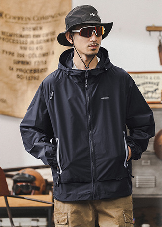 防曬衣男款夏季防紫外線城市騎行戶外通勤釣魚防曬服男生外套薄款