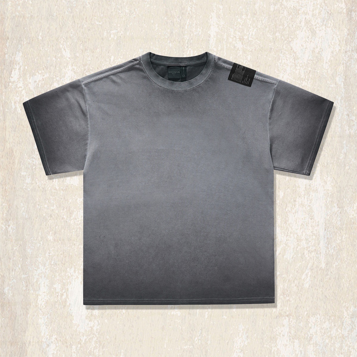 300g重磅T恤男短袖男士夏季寬鬆潮牌安可拉紅髒髒洗美式復古上衣