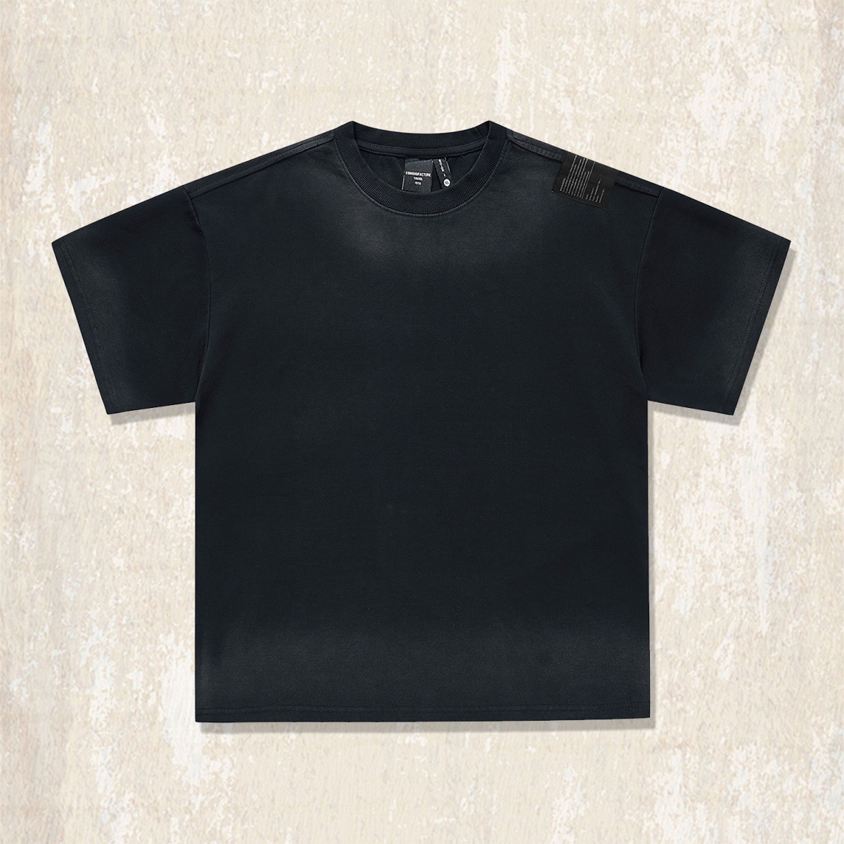 300g重磅T恤男短袖男士夏季寬鬆潮牌安可拉紅髒髒洗美式復古上衣